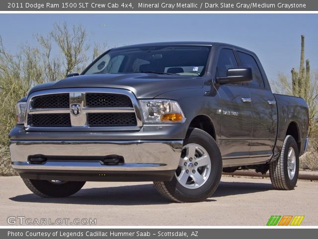 2011 Dodge Ram 1500 SLT Crew Cab 4x4 in Mineral Gray Metallic