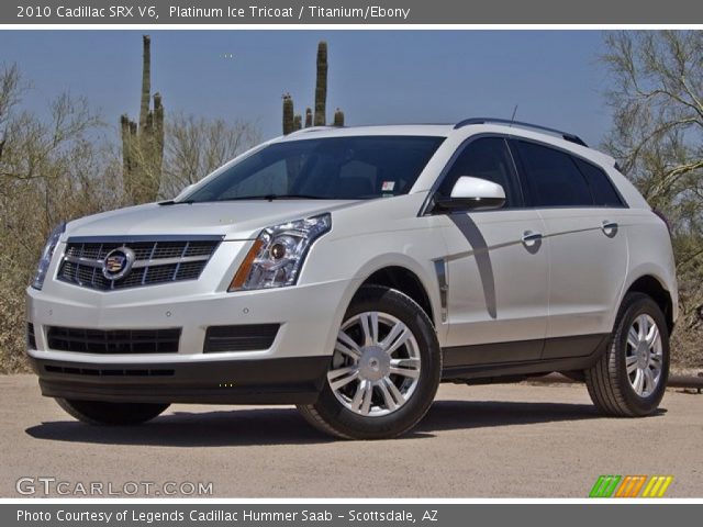 2010 Cadillac SRX V6 in Platinum Ice Tricoat