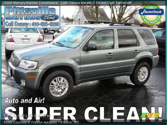 2006 Mercury Mariner Convenience in Light Tundra Metallic