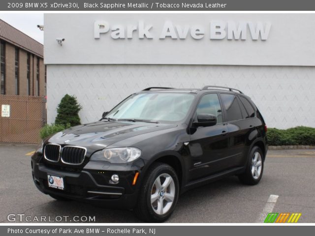 2009 BMW X5 xDrive30i in Black Sapphire Metallic