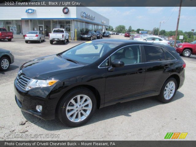 2012 Toyota Venza LE in Black