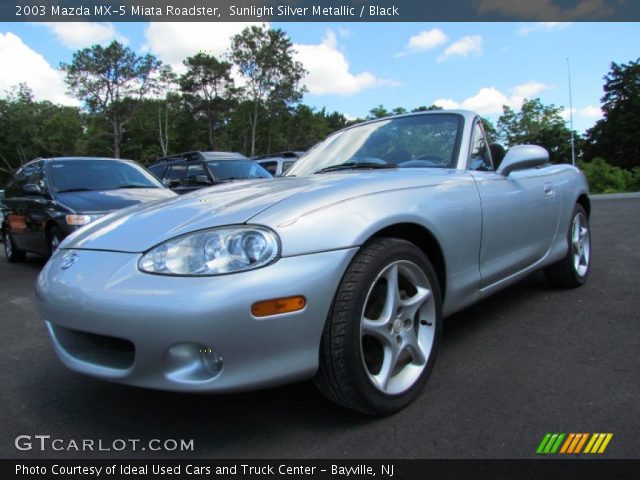 2003 Mazda MX-5 Miata Roadster in Sunlight Silver Metallic