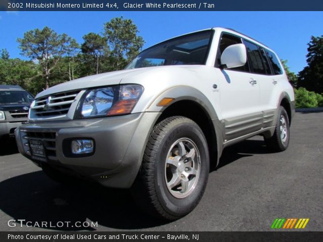 2002 Mitsubishi Montero Limited 4x4 in Glacier White Pearlescent
