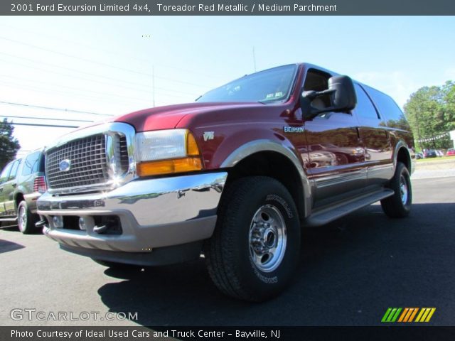 2001 Ford Excursion Limited 4x4 in Toreador Red Metallic