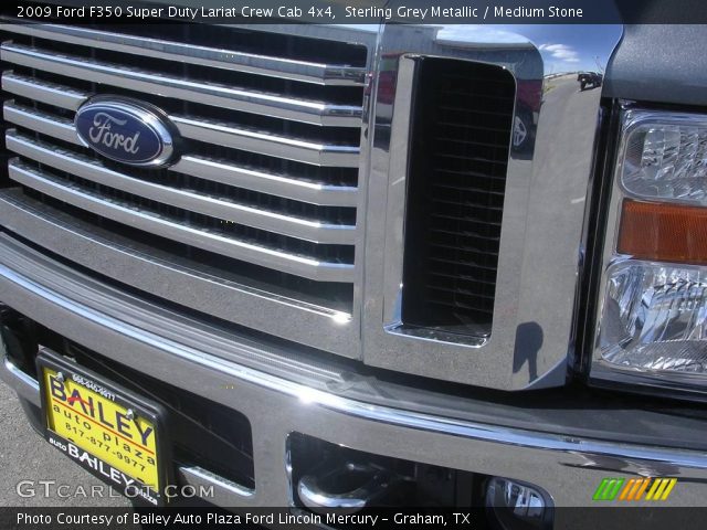 2009 Ford F350 Super Duty Lariat Crew Cab 4x4 in Sterling Grey Metallic