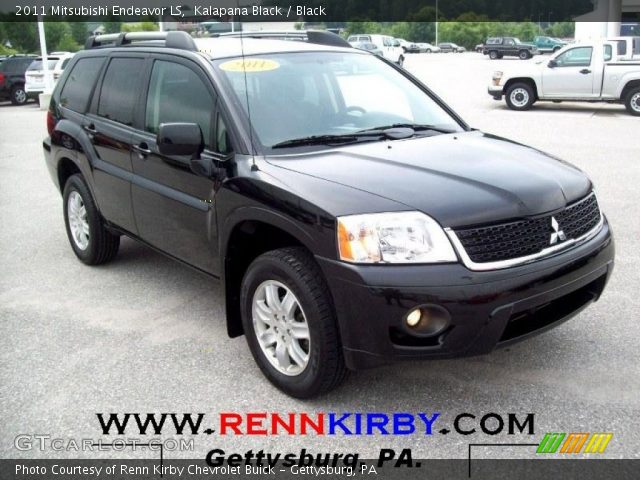 2011 Mitsubishi Endeavor LS in Kalapana Black