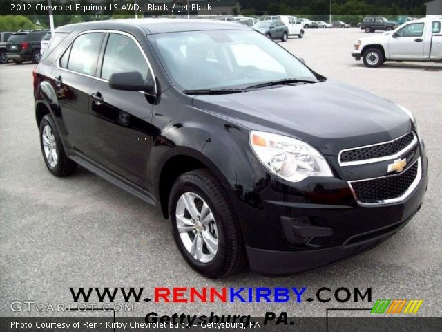 2012 Chevrolet Equinox LS AWD in Black