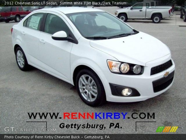 2012 Chevrolet Sonic LT Sedan in Summit White