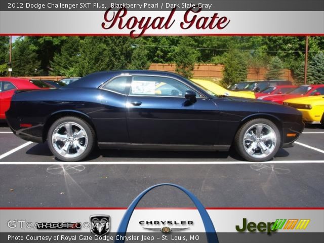 2012 Dodge Challenger SXT Plus in Blackberry Pearl