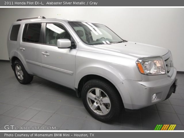 2011 Honda Pilot EX-L in Alabaster Silver Metallic