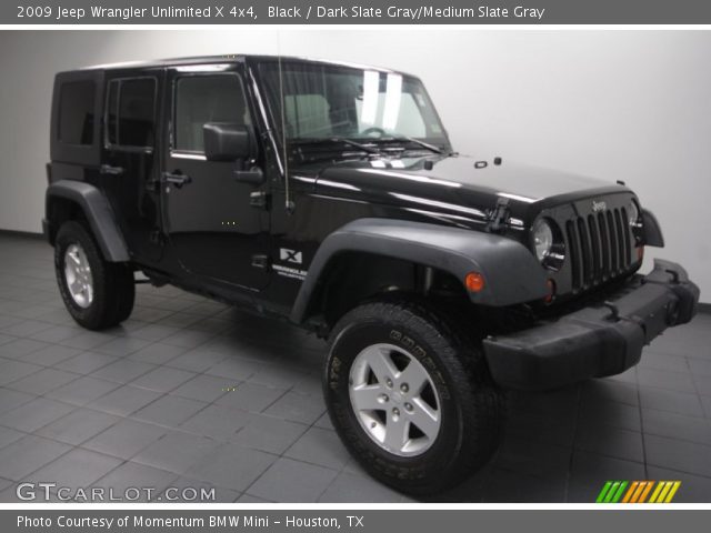 2009 Jeep Wrangler Unlimited X 4x4 in Black