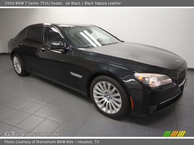 2009 BMW 7 Series 750Li Sedan in Jet Black