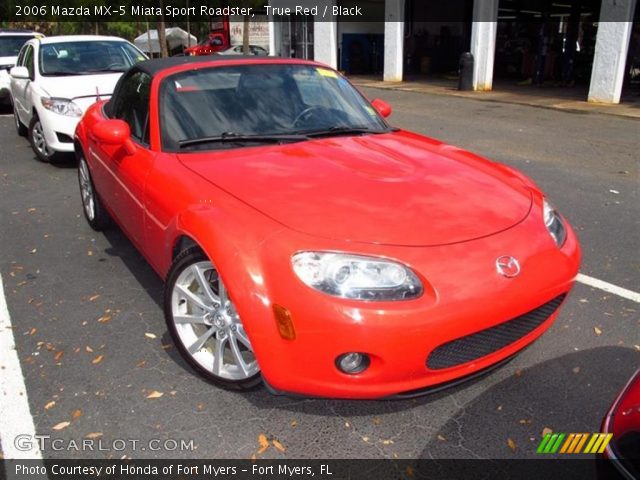 2006 Mazda MX-5 Miata Sport Roadster in True Red