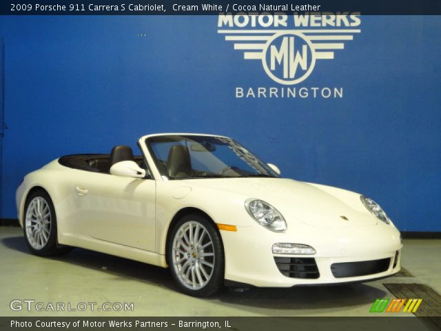 2009 Porsche 911 Carrera S Cabriolet in Cream White