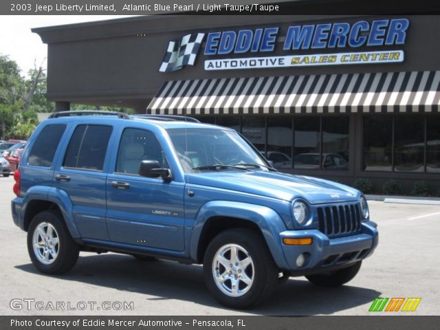 2003 Jeep Liberty Limited in Atlantic Blue Pearl