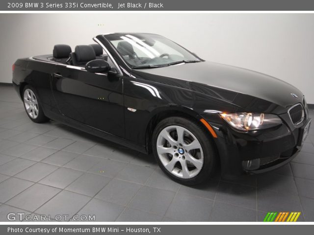 2009 BMW 3 Series 335i Convertible in Jet Black