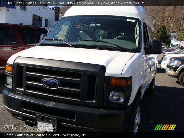 2008 Ford E Series Van E250 Super Duty Commericial in Oxford White