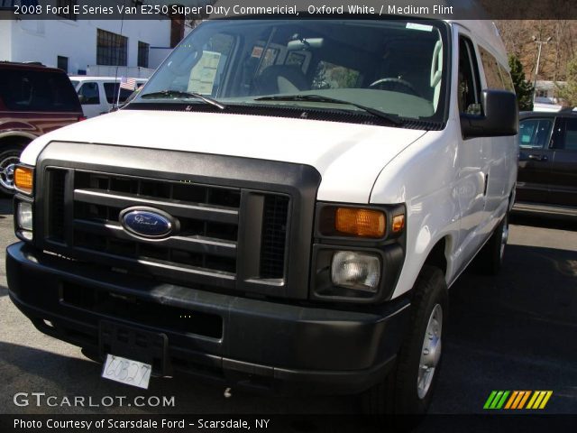 2008 Ford E Series Van E250 Super Duty Commericial in Oxford White