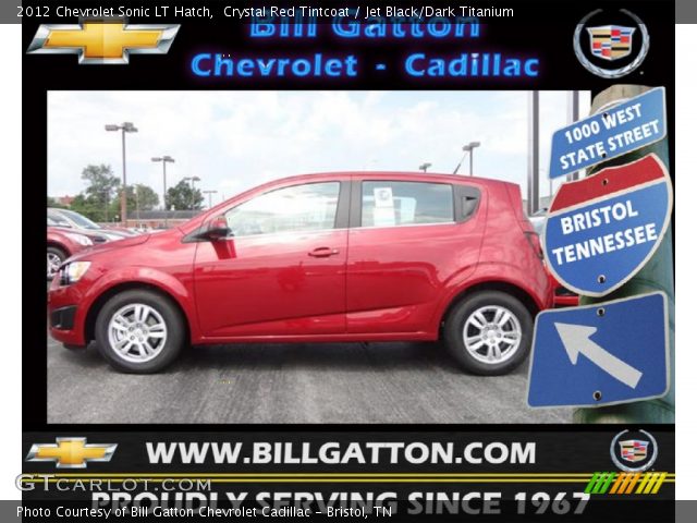 2012 Chevrolet Sonic LT Hatch in Crystal Red Tintcoat