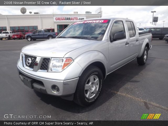 2008 Nissan Frontier SE Crew Cab in Radiant Silver