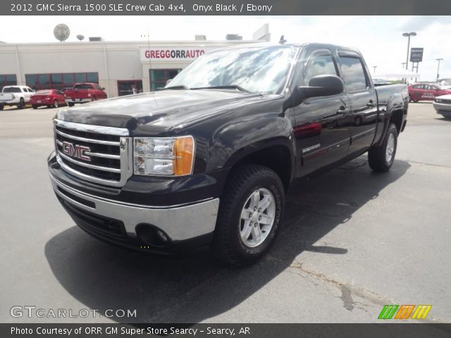 2012 GMC Sierra 1500 SLE Crew Cab 4x4 in Onyx Black