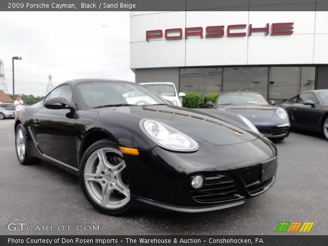 2009 Porsche Cayman  in Black