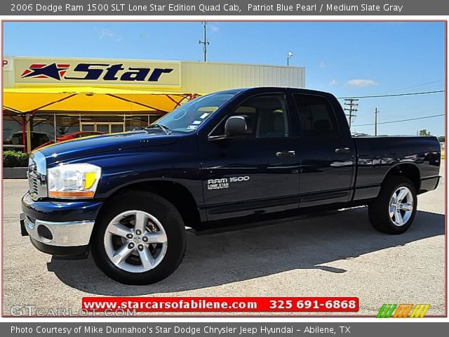 2006 Dodge Ram 1500 SLT Lone Star Edition Quad Cab in Patriot Blue Pearl