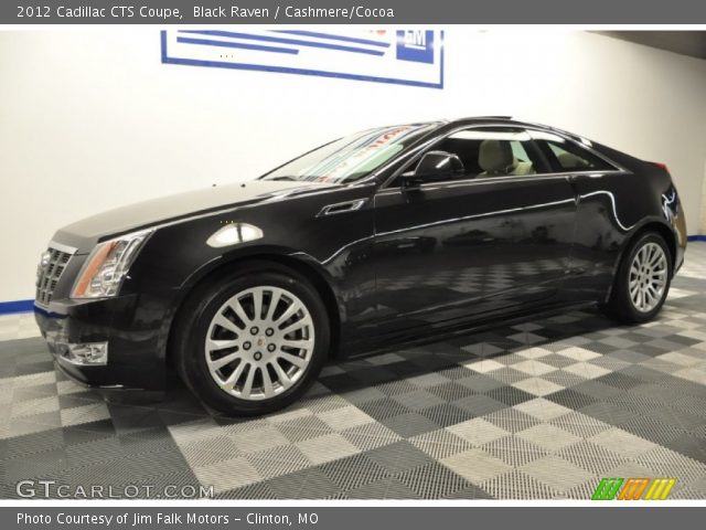 2012 Cadillac CTS Coupe in Black Raven