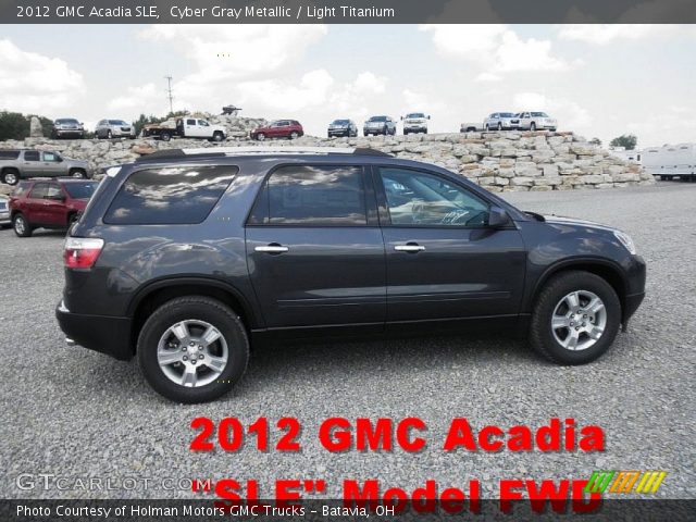 2012 GMC Acadia SLE in Cyber Gray Metallic