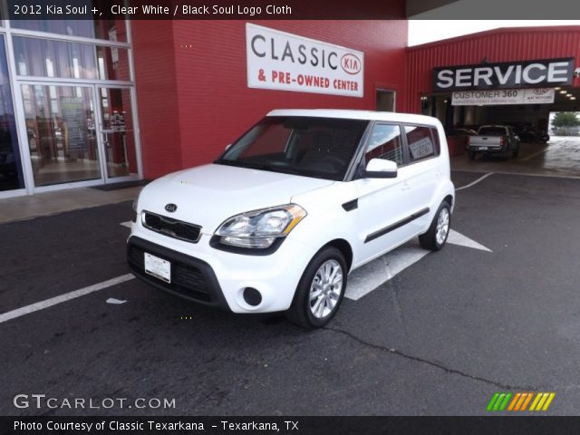 2012 Kia Soul + in Clear White