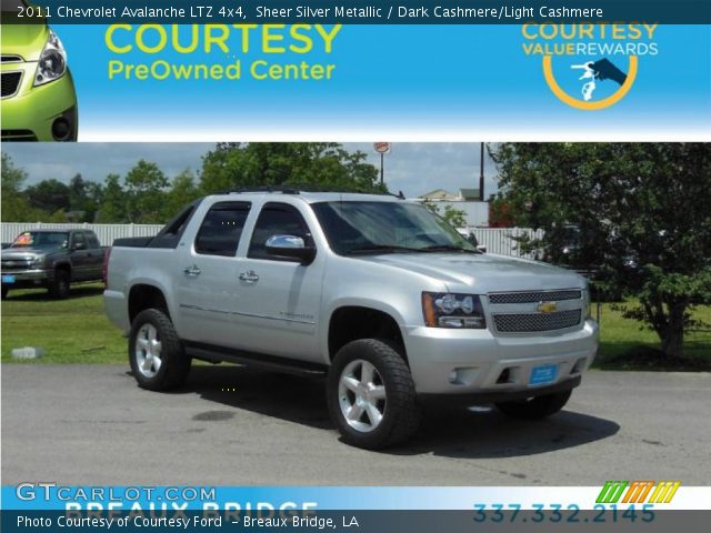 2011 Chevrolet Avalanche LTZ 4x4 in Sheer Silver Metallic