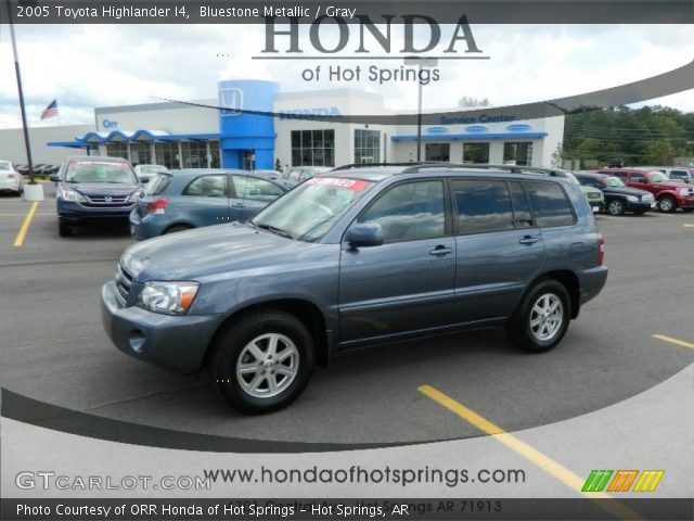 2005 Toyota Highlander I4 in Bluestone Metallic