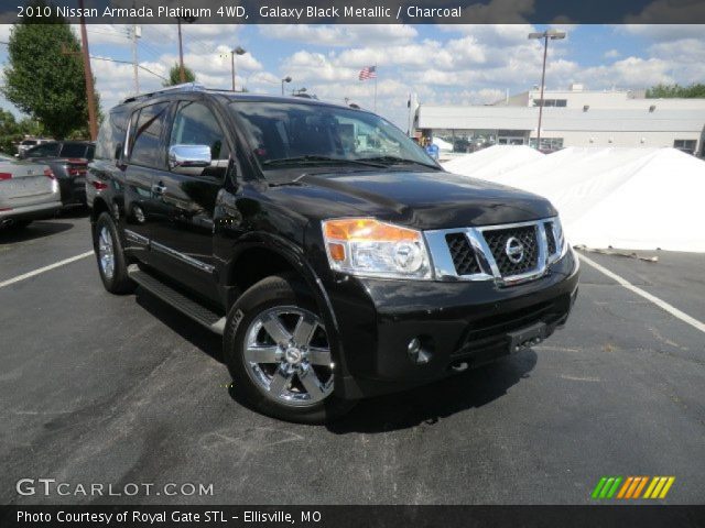 2010 Nissan Armada Platinum 4WD in Galaxy Black Metallic