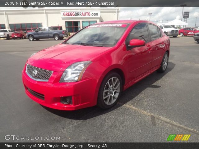 2008 Nissan Sentra SE-R Spec V in Red Alert