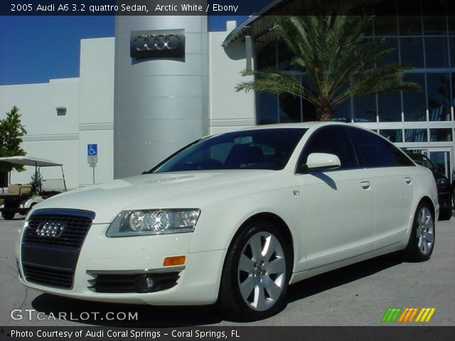 2005 Audi A6 3.2 quattro Sedan in Arctic White