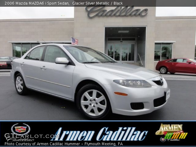 2006 Mazda MAZDA6 i Sport Sedan in Glacier Silver Metallic