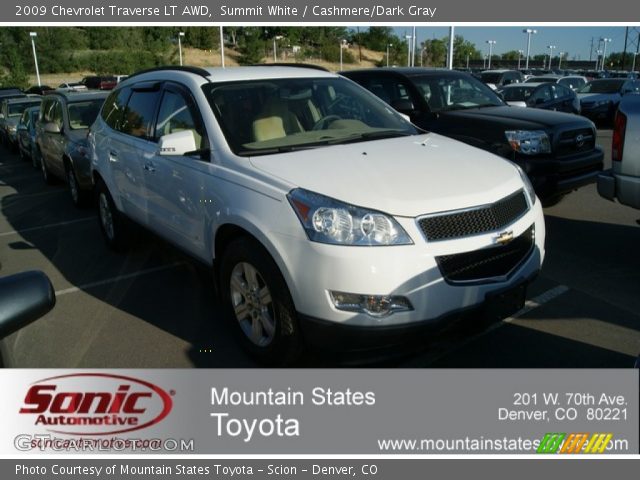 2009 Chevrolet Traverse LT AWD in Summit White