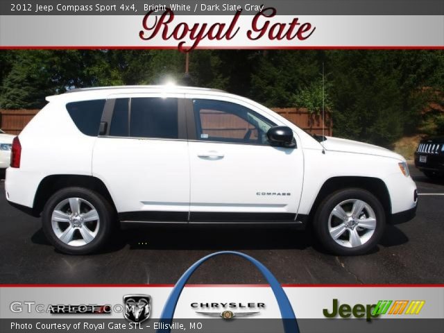 2012 Jeep Compass Sport 4x4 in Bright White
