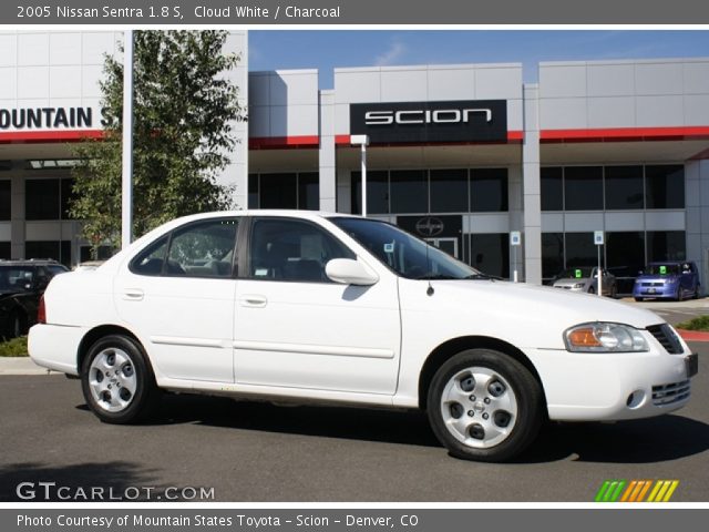 2005 Nissan Sentra 1.8 S in Cloud White
