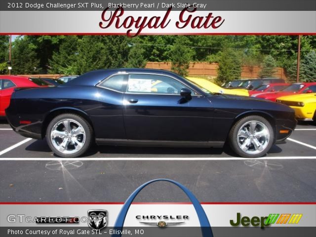 2012 Dodge Challenger SXT Plus in Blackberry Pearl