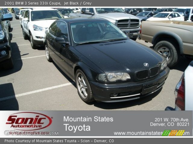 2001 BMW 3 Series 330i Coupe in Jet Black