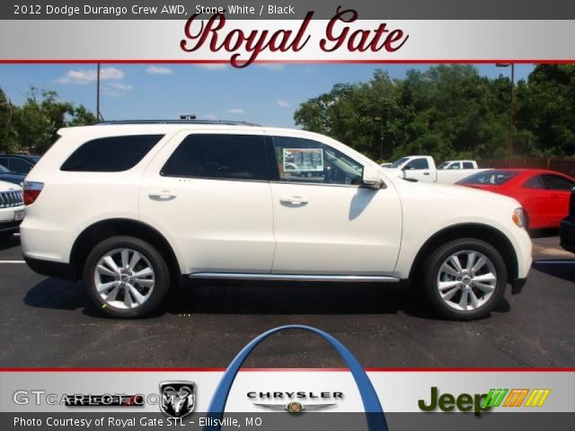 2012 Dodge Durango Crew AWD in Stone White