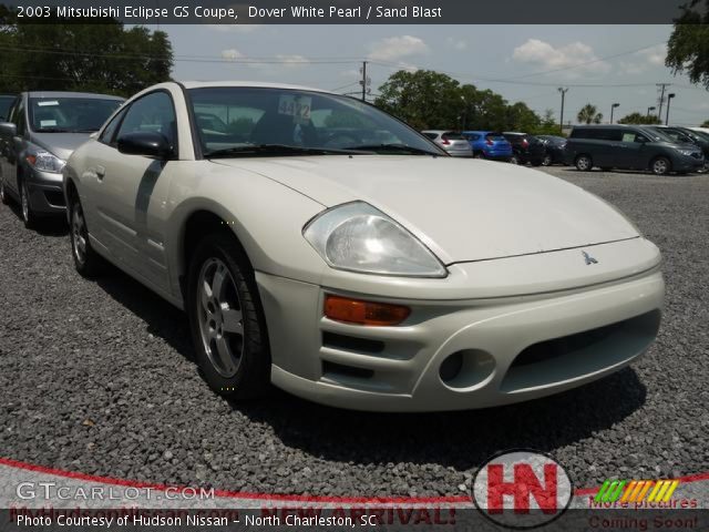 2003 Mitsubishi Eclipse GS Coupe in Dover White Pearl