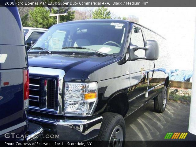 2008 Ford E Series Van E350 Super Duty Commericial 4x4 in Black
