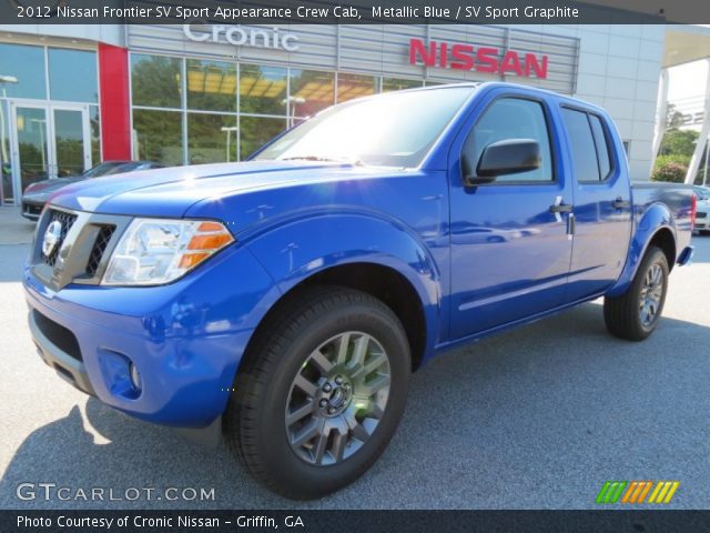 2012 Nissan Frontier SV Sport Appearance Crew Cab in Metallic Blue