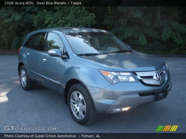 2008 Acura MDX  in Steel Blue Metallic
