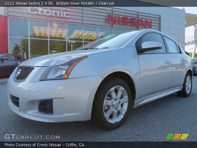 2012 Nissan Sentra 2.0 SR in Brilliant Silver Metallic