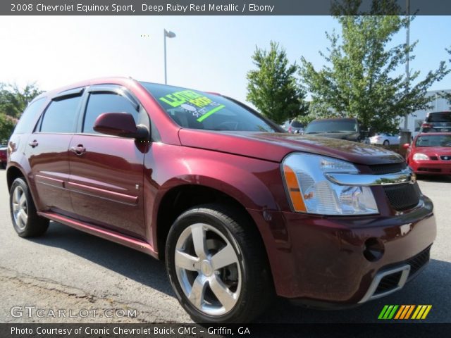 2008 Chevrolet Equinox Sport in Deep Ruby Red Metallic