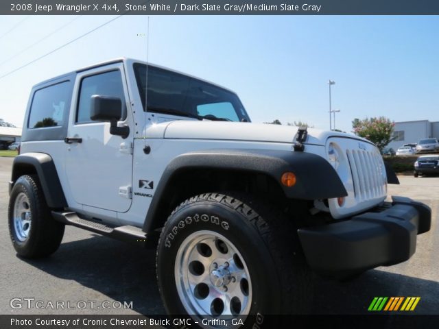 2008 Jeep Wrangler X 4x4 in Stone White