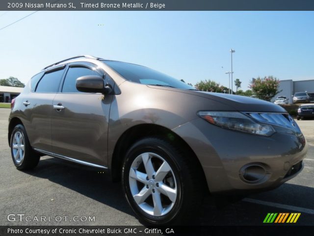2009 Nissan Murano SL in Tinted Bronze Metallic